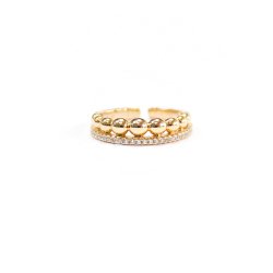 Inel placat aur 18k