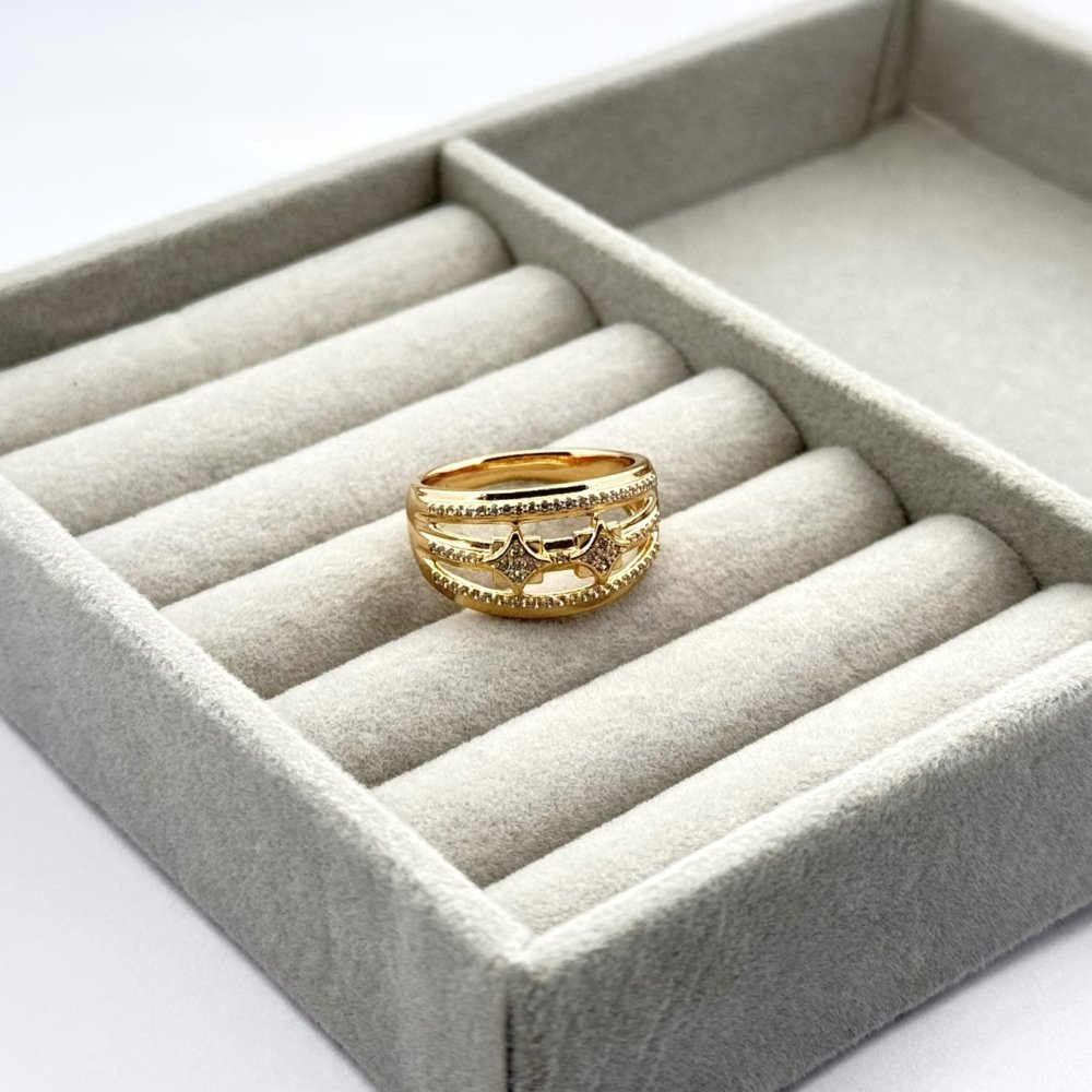 Inel placat aur 18k 