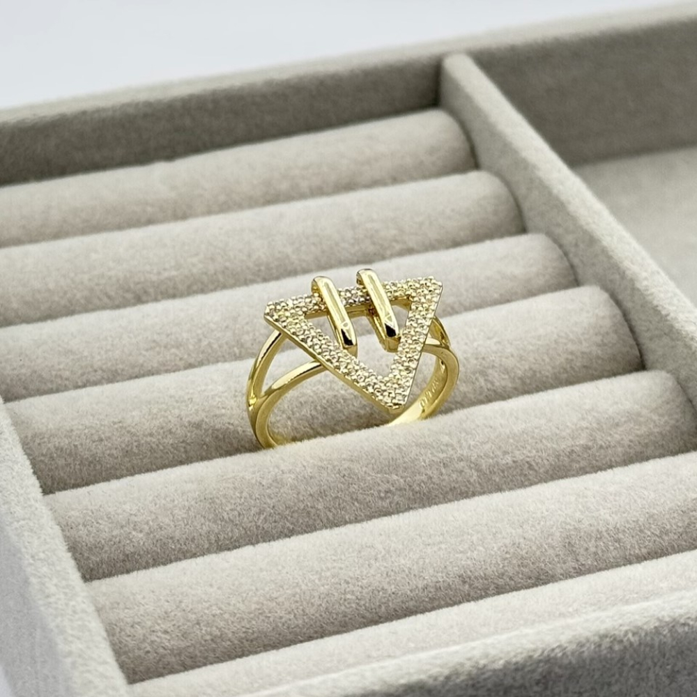 Inel placat aur 18k