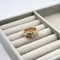 Inel placat aur 18k