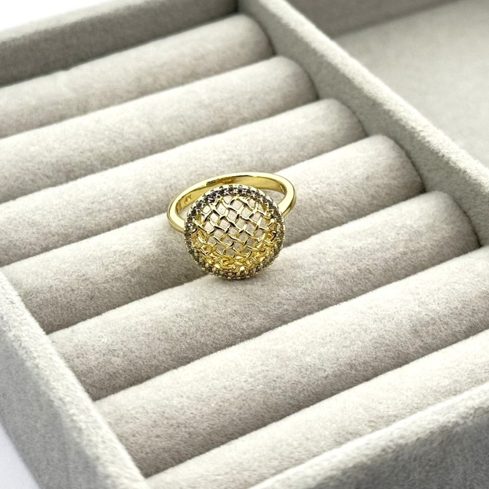 Inel placat aur 18k