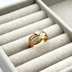 Inel placat aur 18k Inel placat aur 18k