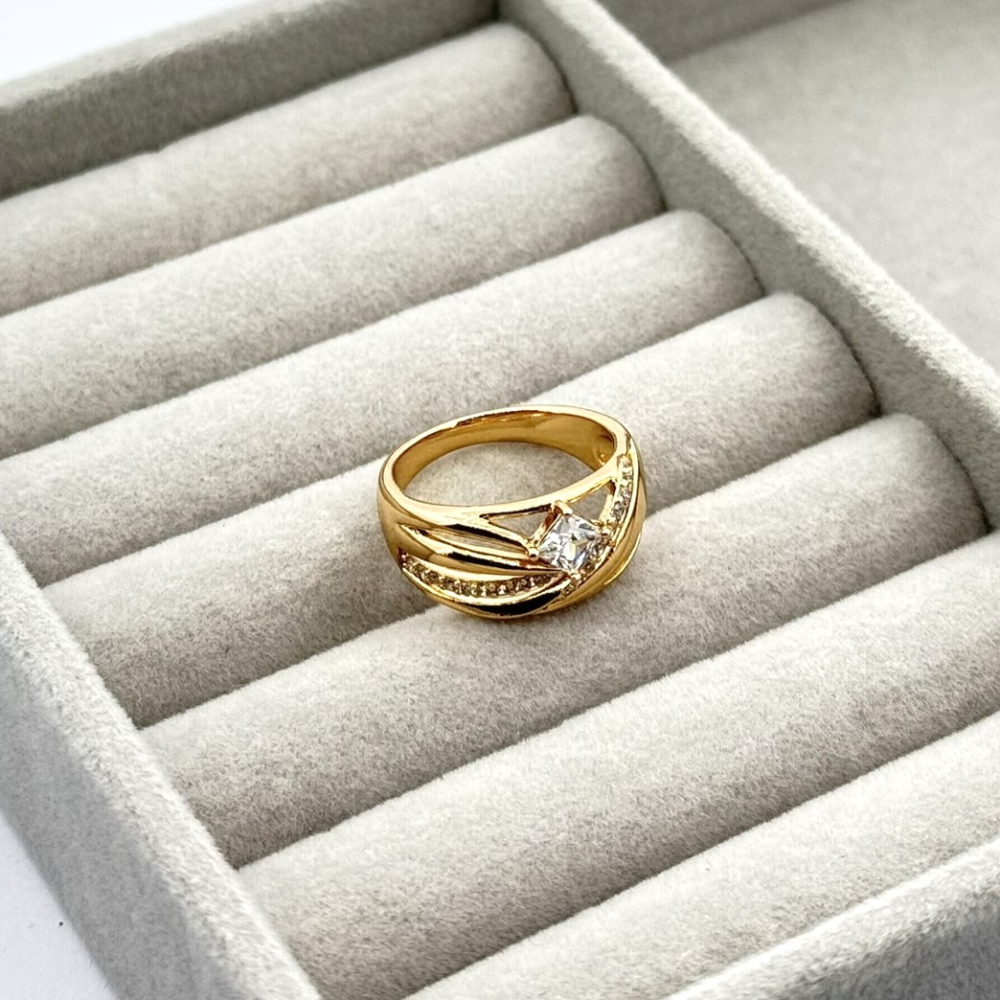Inel placat aur 18k Inel placat aur 18k