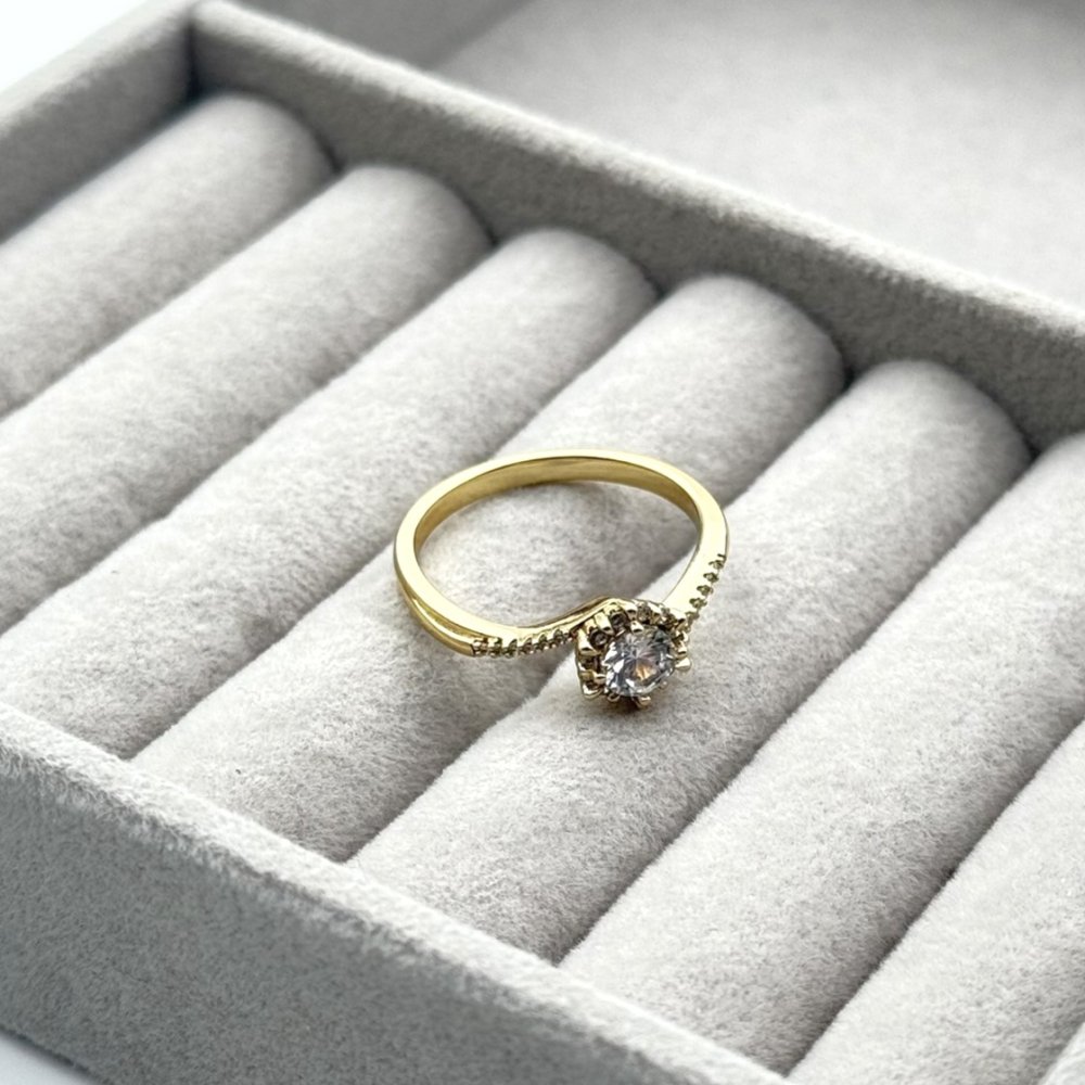 Inel placat aur 18k Inel placat aur 18k