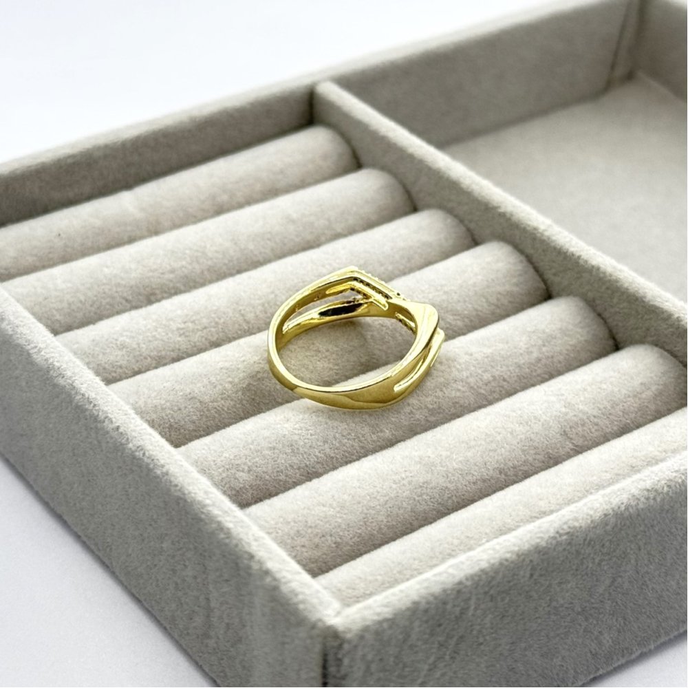 Inel placat aur 18k