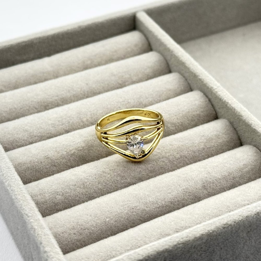 Inel placat aur 18k