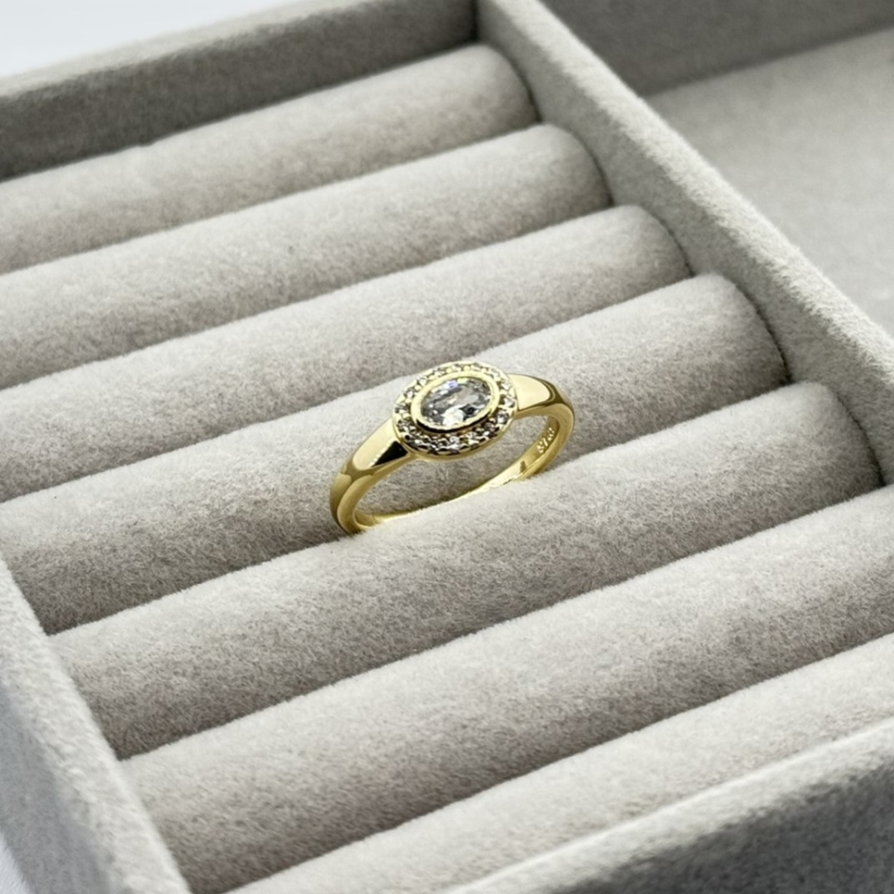 Inel placat aur 18k