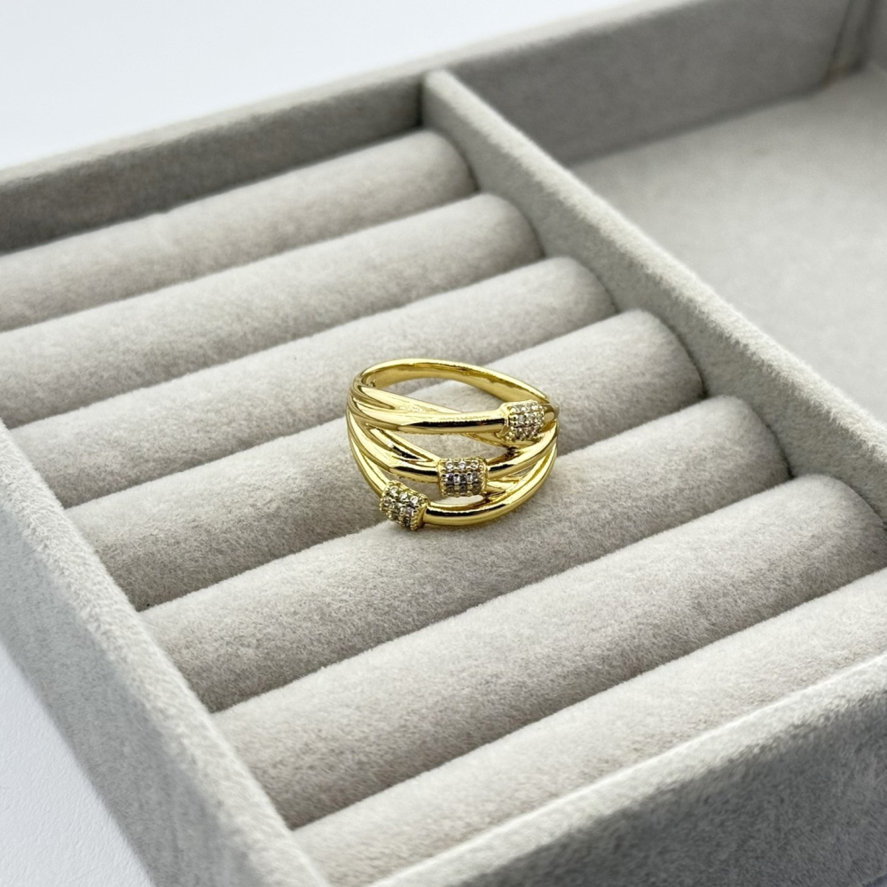 Inel placat aur 18k Inel placat aur 18k