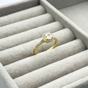 Inel placat aur 18k Inel placat aur 18k