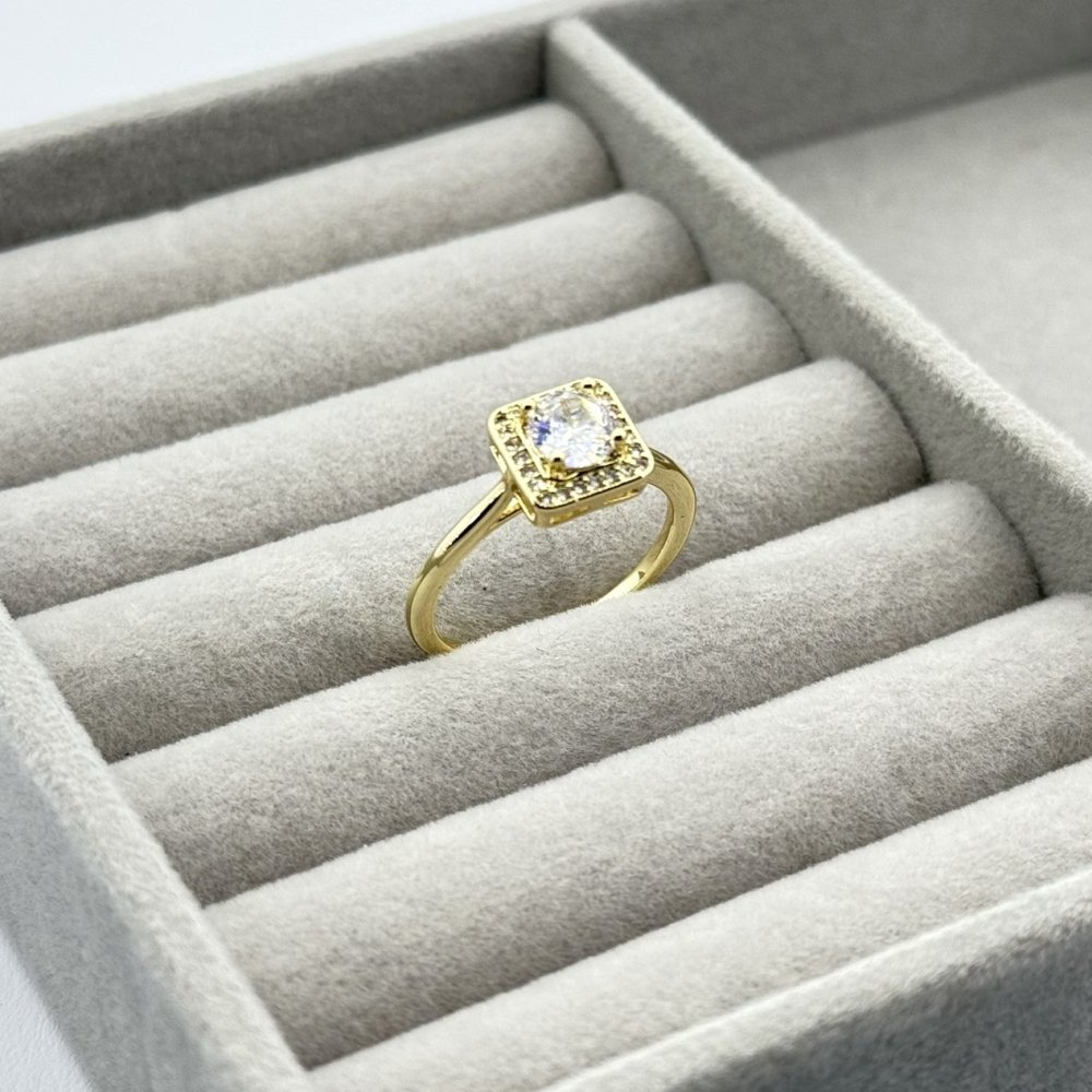 Inel placat aur 18k Inel placat aur 18k