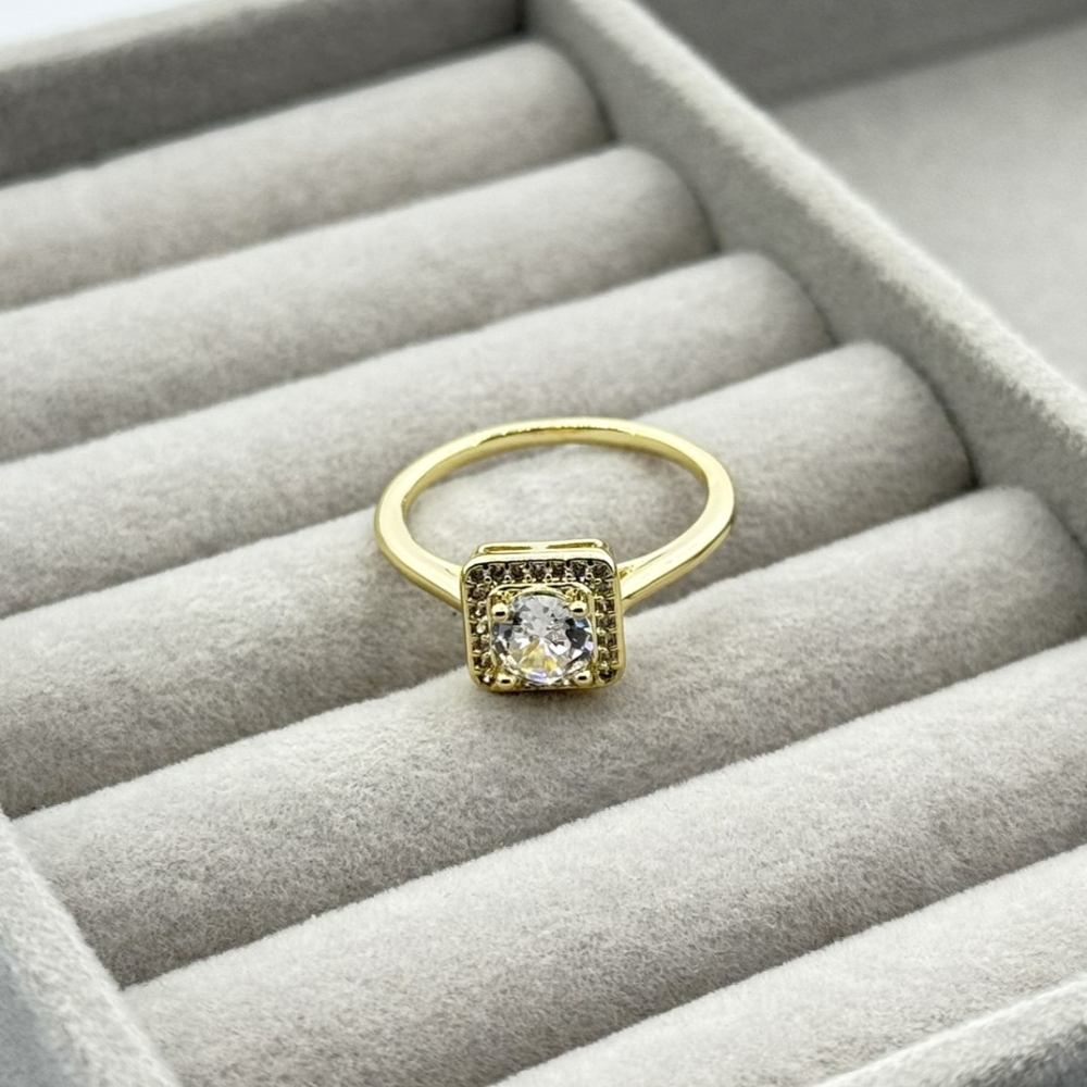 Inel placat aur 18k Inel placat aur 18k