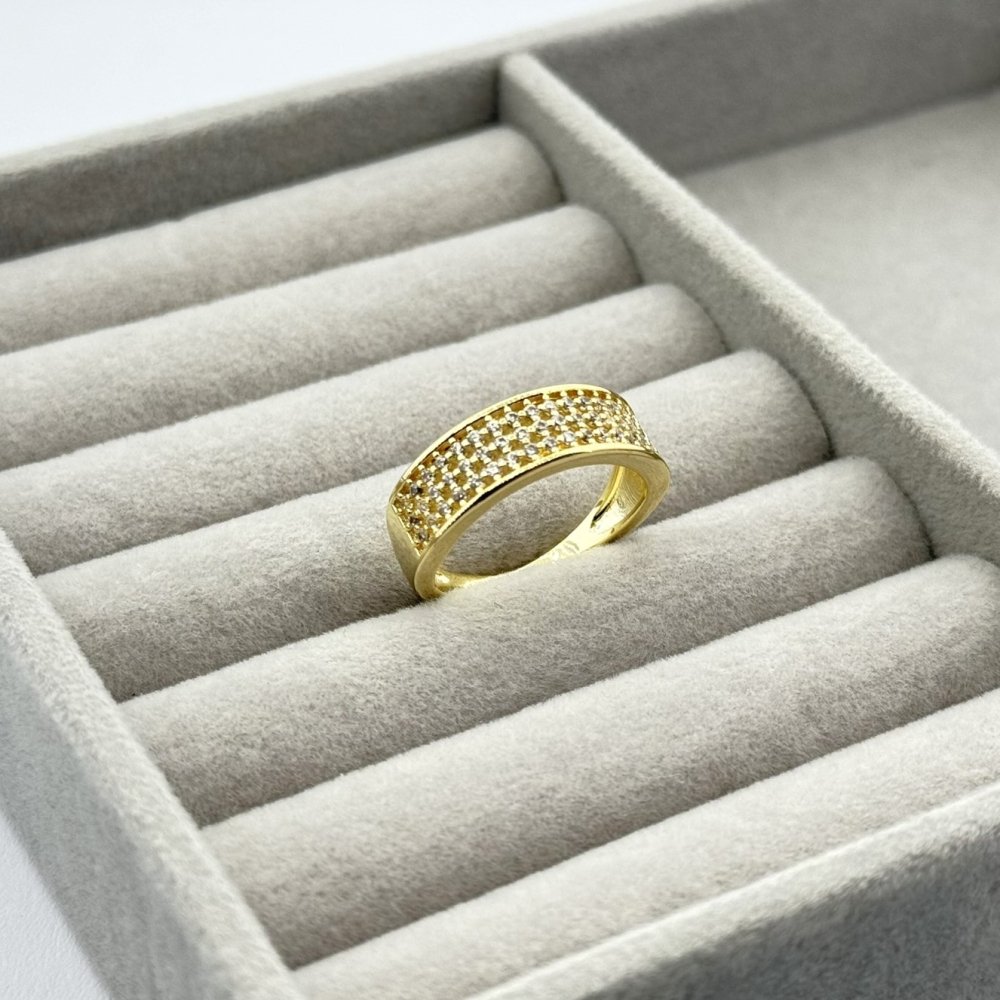 Inel placat aur 18k