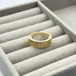 Inel placat aur 18k