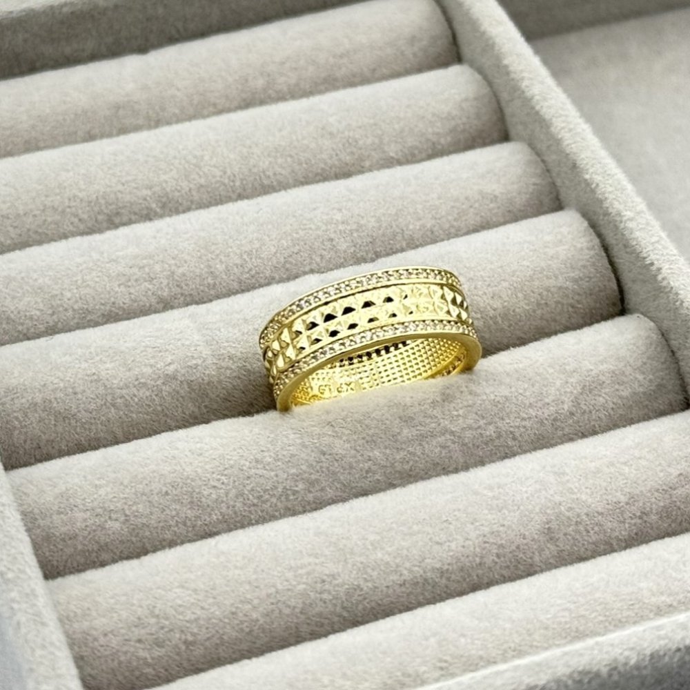 Inel placat aur 18k Inel placat aur 18k