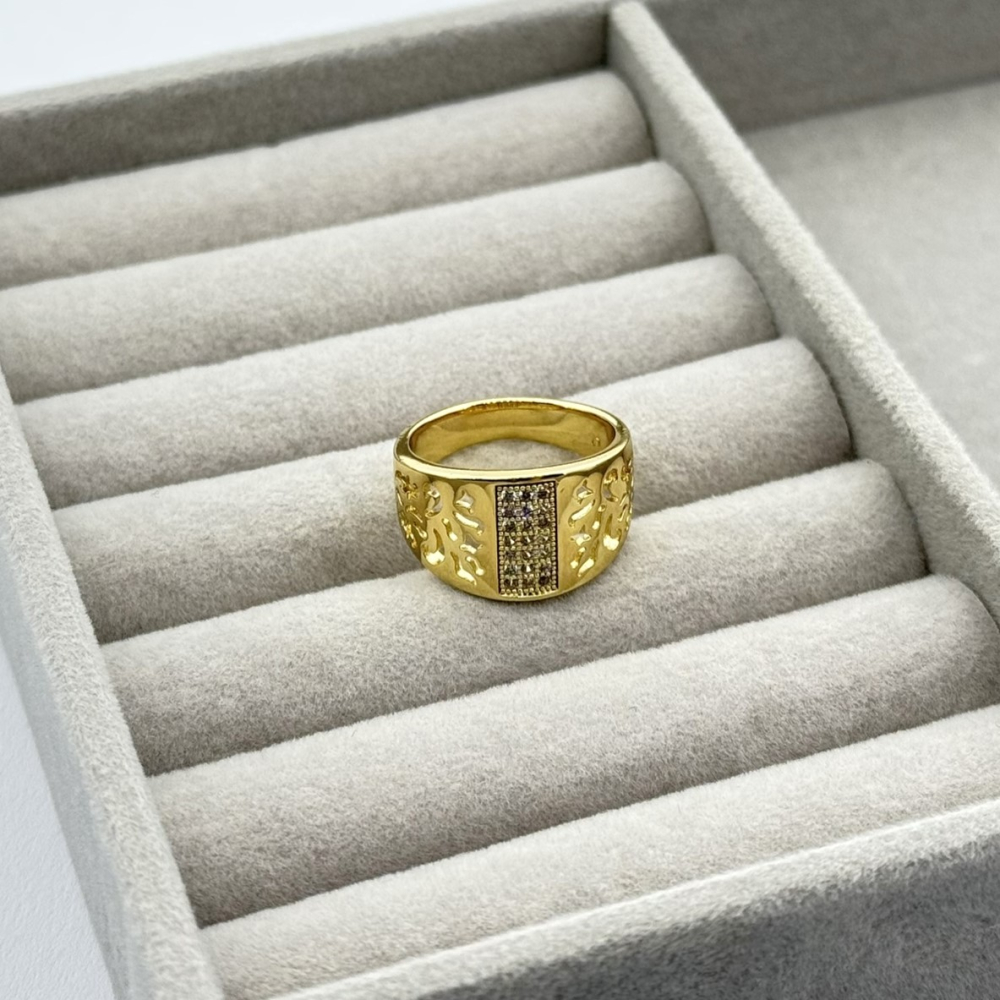 Inel placat aur 18k Inel placat aur 18k