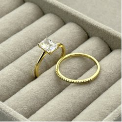 Inel placat aur 18k Inel placat aur 18k