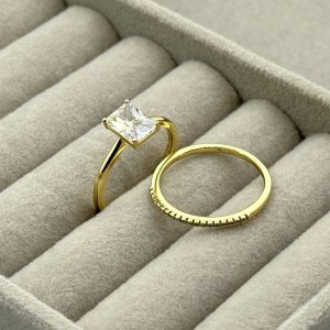 Inel placat aur 18k Inel placat aur 18k