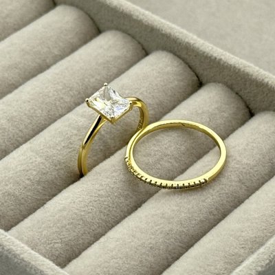 Inel placat aur 18k Inel placat aur 18k