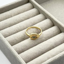 Inel placat aur 18k Inel placat aur 18k