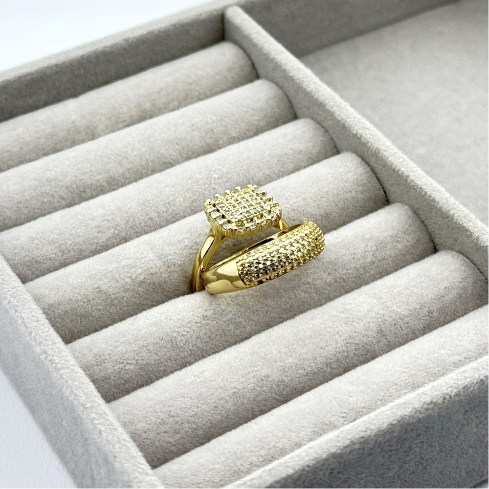 Inel placat aur 18k Inel placat aur 18k