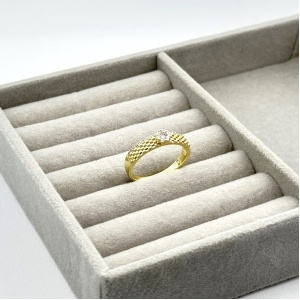 Inel placat aur 18k