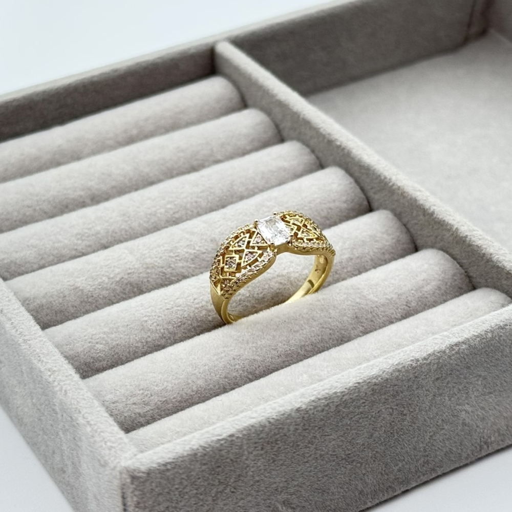 Inel placat aur 18k Inel placat aur 18k