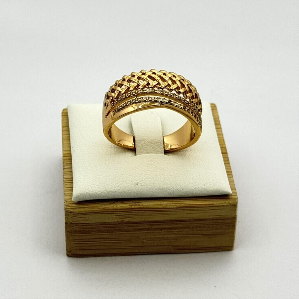 Inel placat aur 18k lat