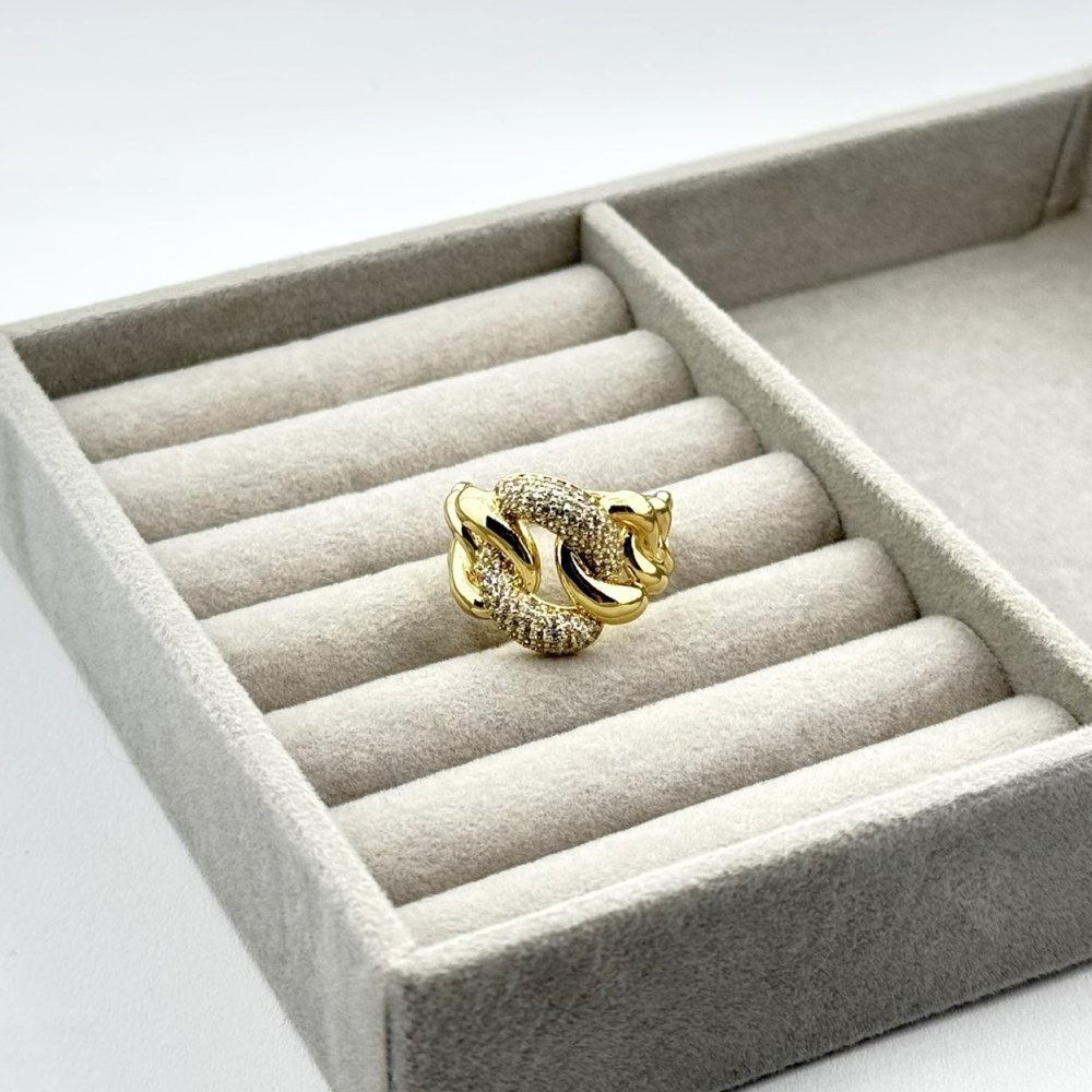 Inel placat aur 18k