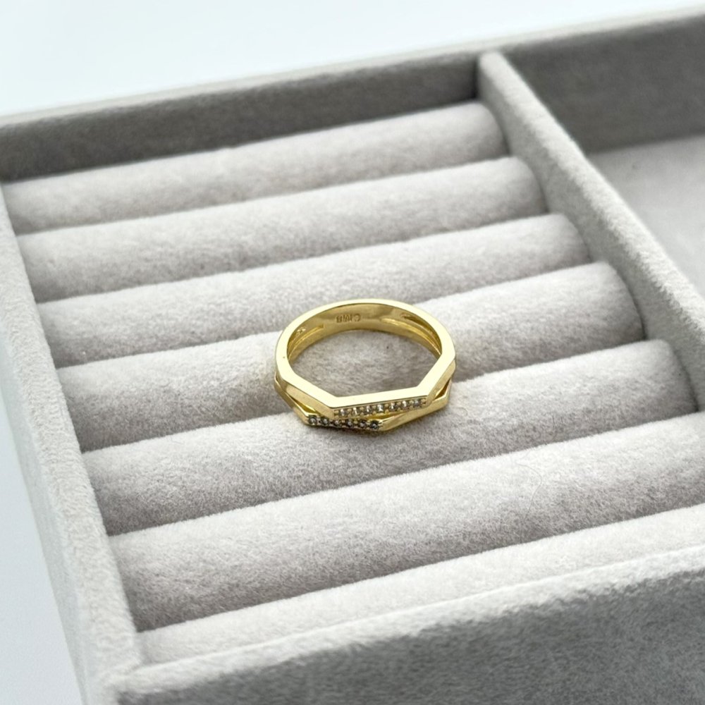 Inel placat aur 18k