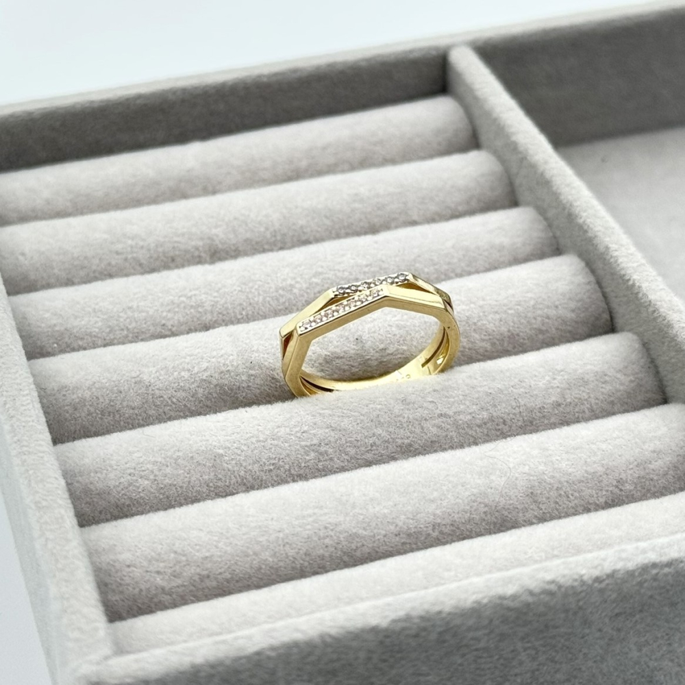 Inel placat aur 18k