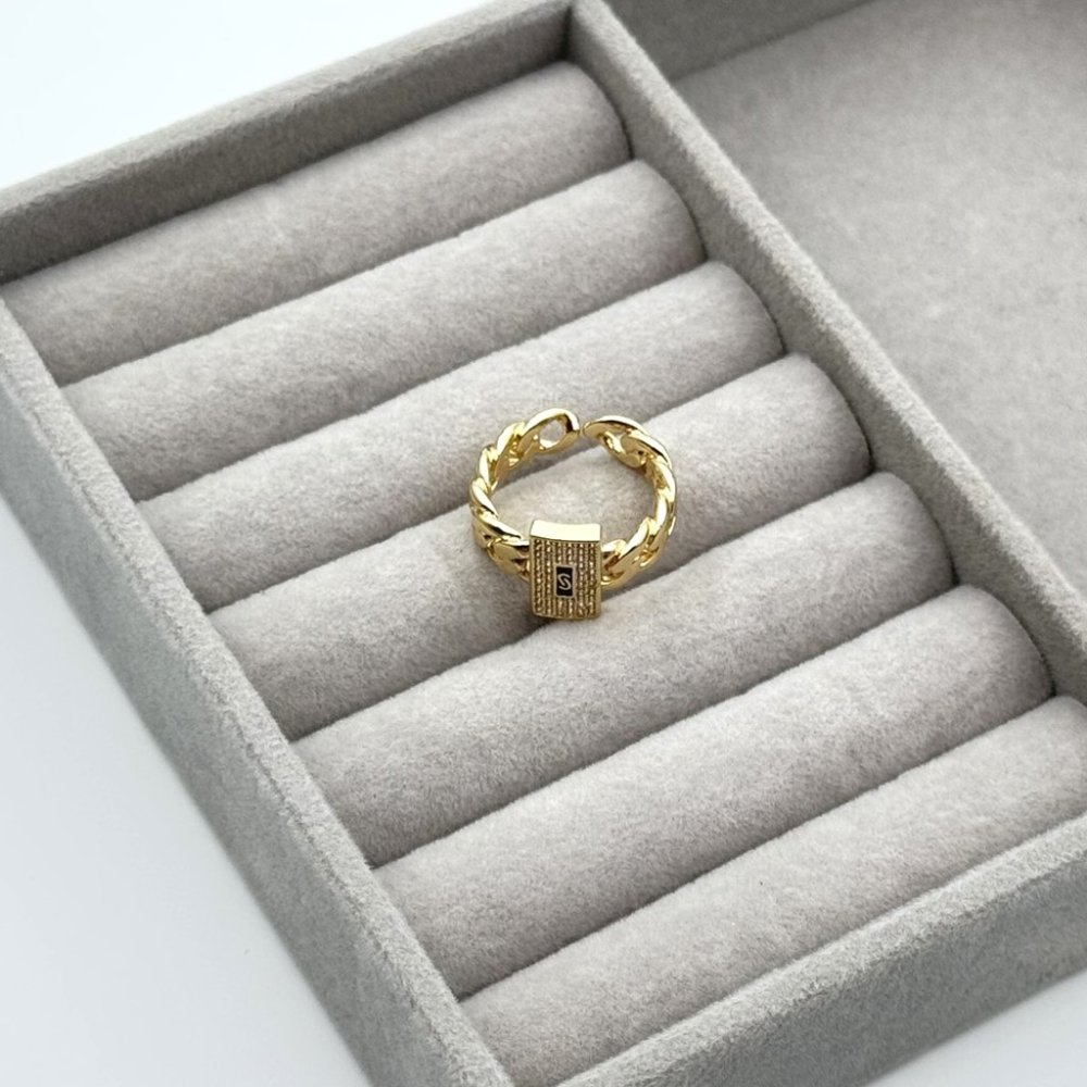 Inel placat aur 18k Inel placat aur 18k