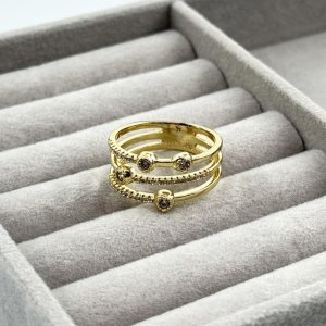 Inel placat aur 18k Inel placat aur 18k