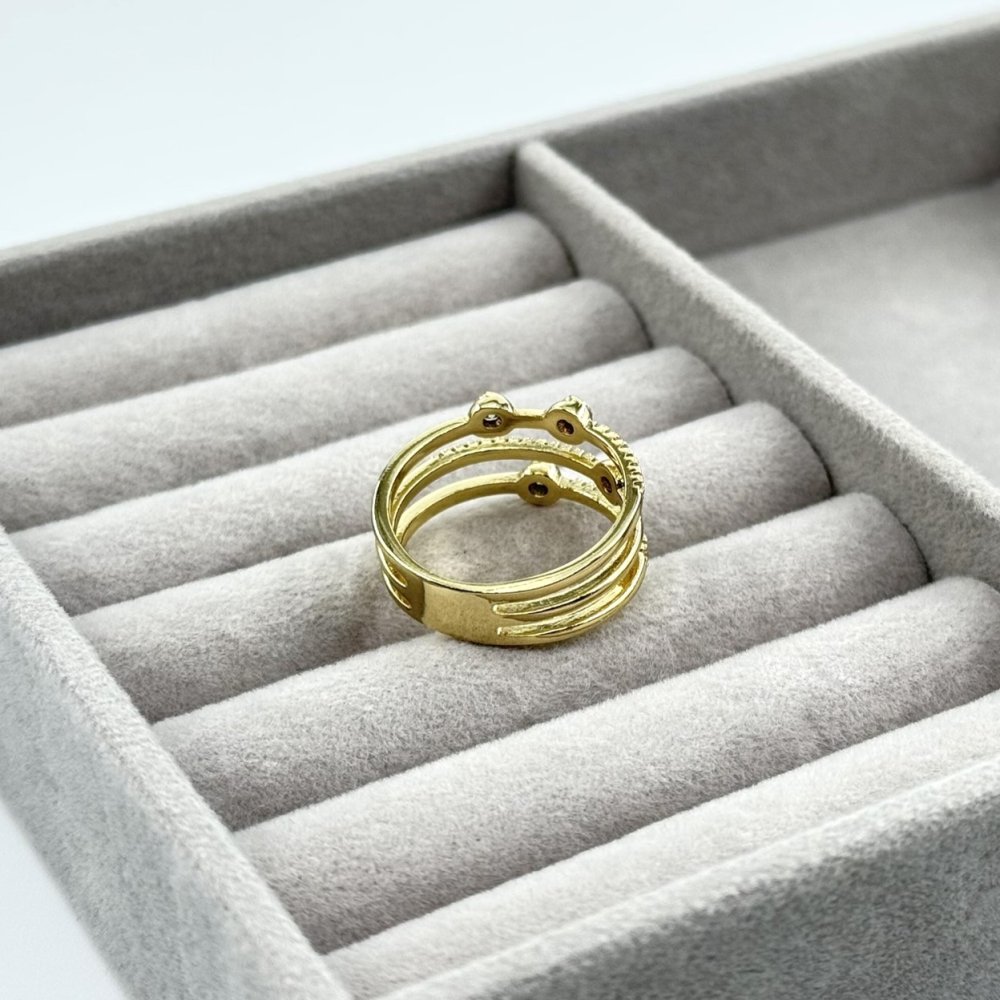 Inel placat aur 18k Inel placat aur 18k