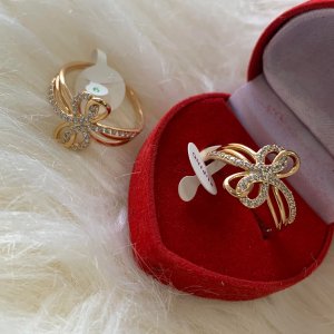 Inel placat aur 18k model mare Inel placat aur 18k model mare