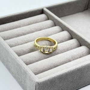 Inel placat aur 18k modern Inel placat aur 18k modern