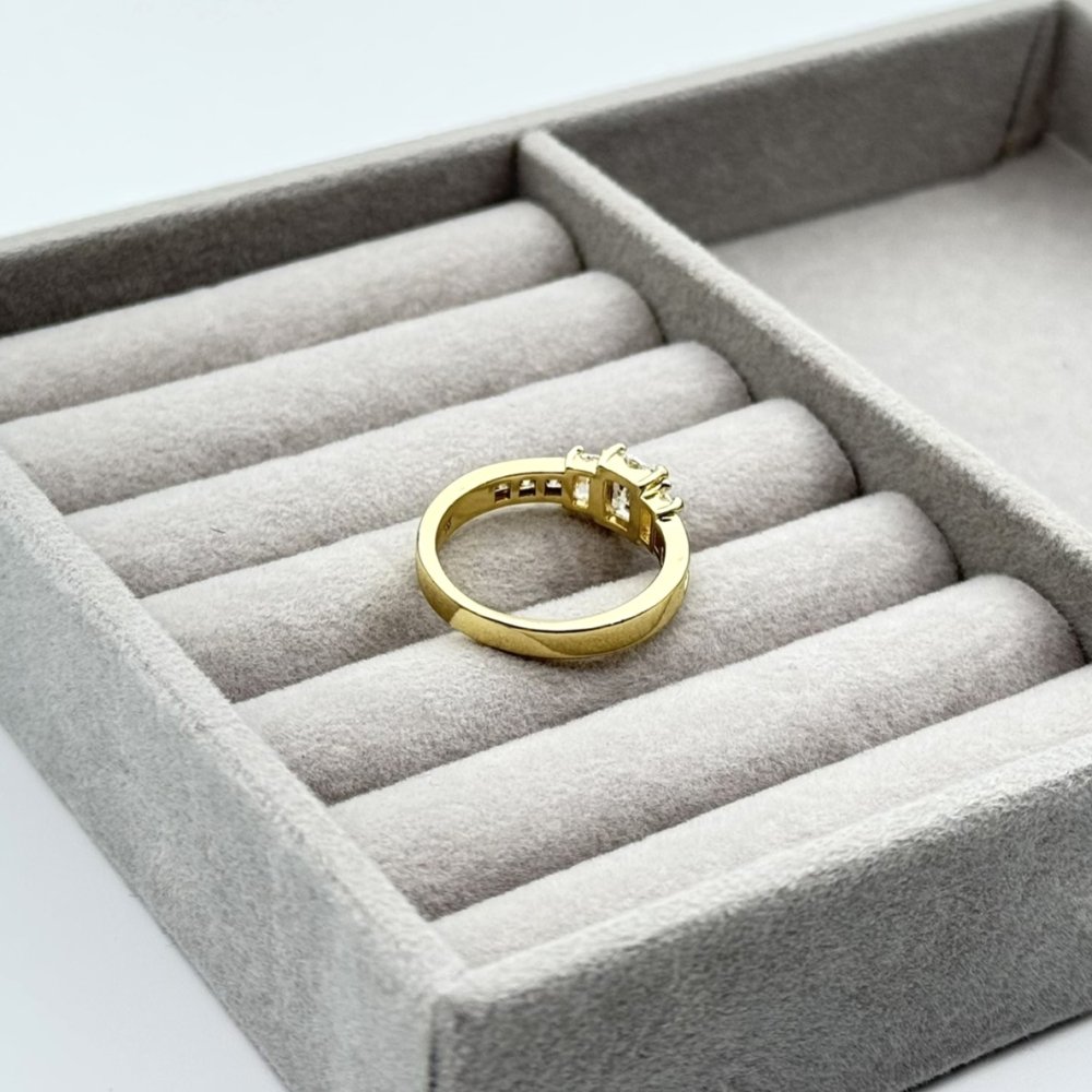 Inel placat aur 18k modern Inel placat aur 18k modern