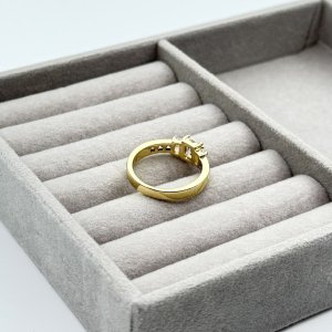 Inel placat aur 18k modern Inel placat aur 18k modern