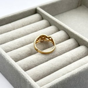 Inel placat aur 18k modern Inel placat aur 18k modern