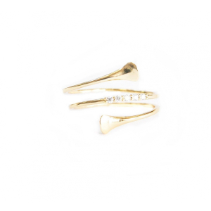Inel placat aur 18k modern