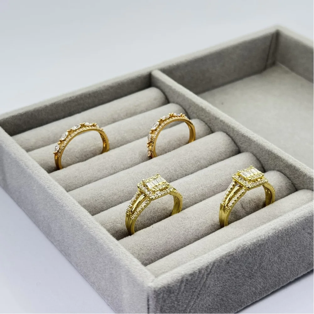 Inel placat aur 18k modern