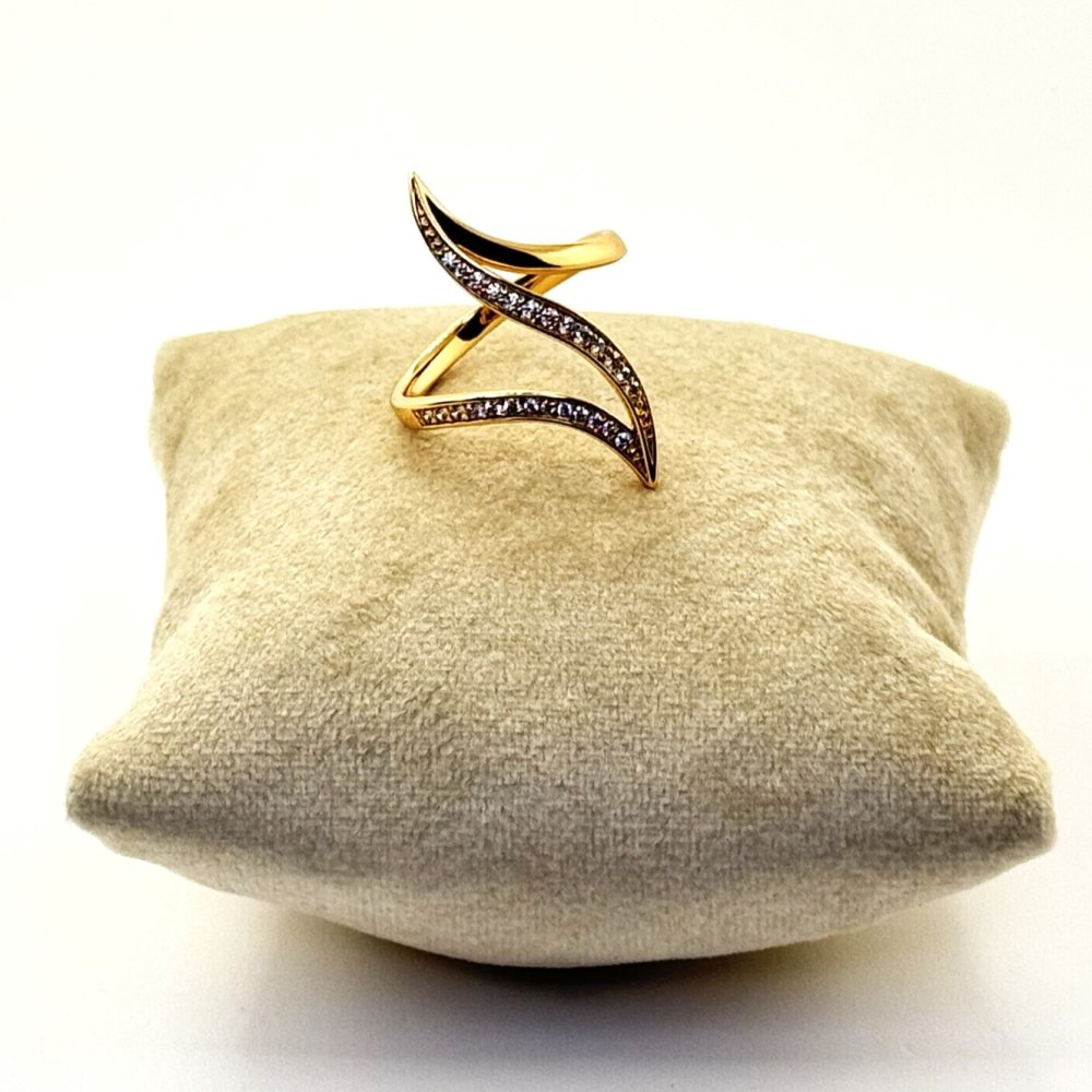Inel placat aur 18k modern