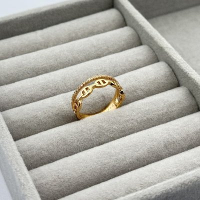 Inel placat aur 18k modern