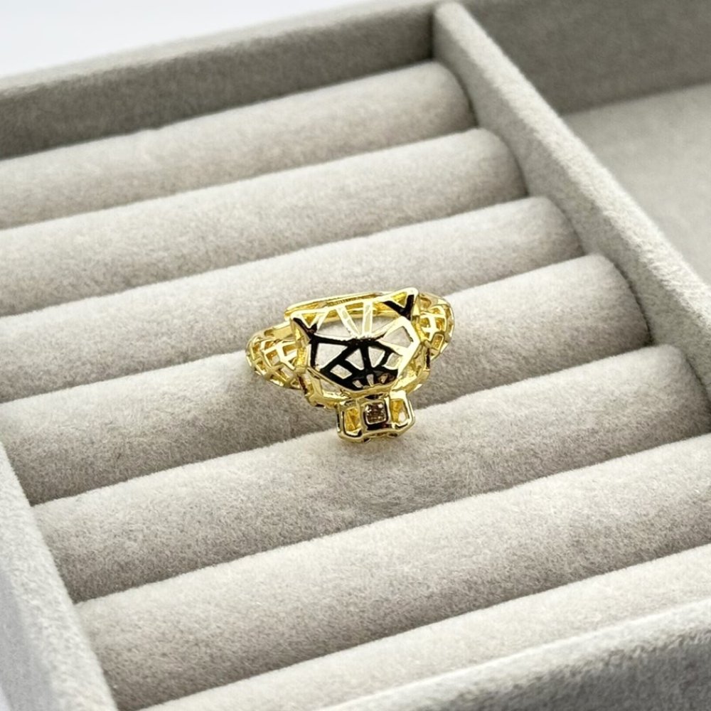 Inel placat aur 18k modern Inel placat aur 18k modern