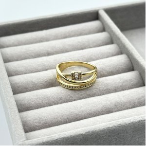 Inel placat aur 18k