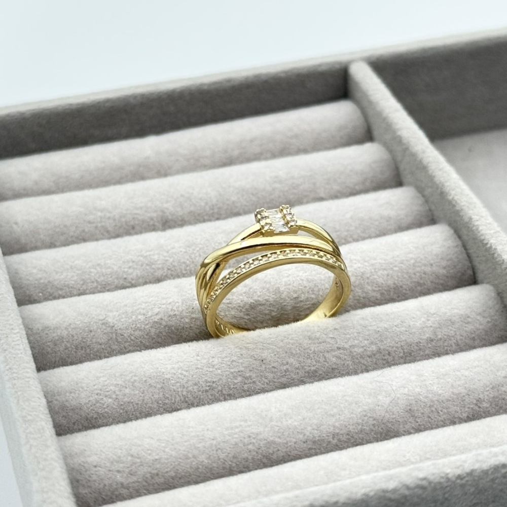 Inel placat aur 18k