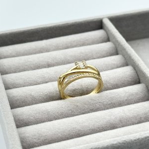 Inel placat aur 18k