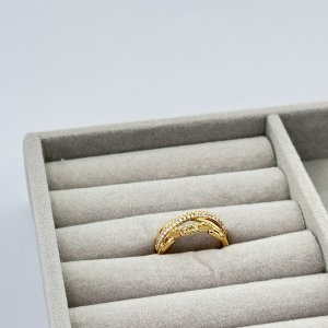 Inel placat aur 18k reglabil Inel placat aur 18k reglabil