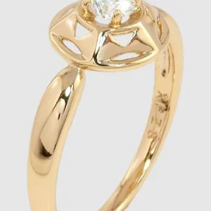 Inel placat aur 18k rose