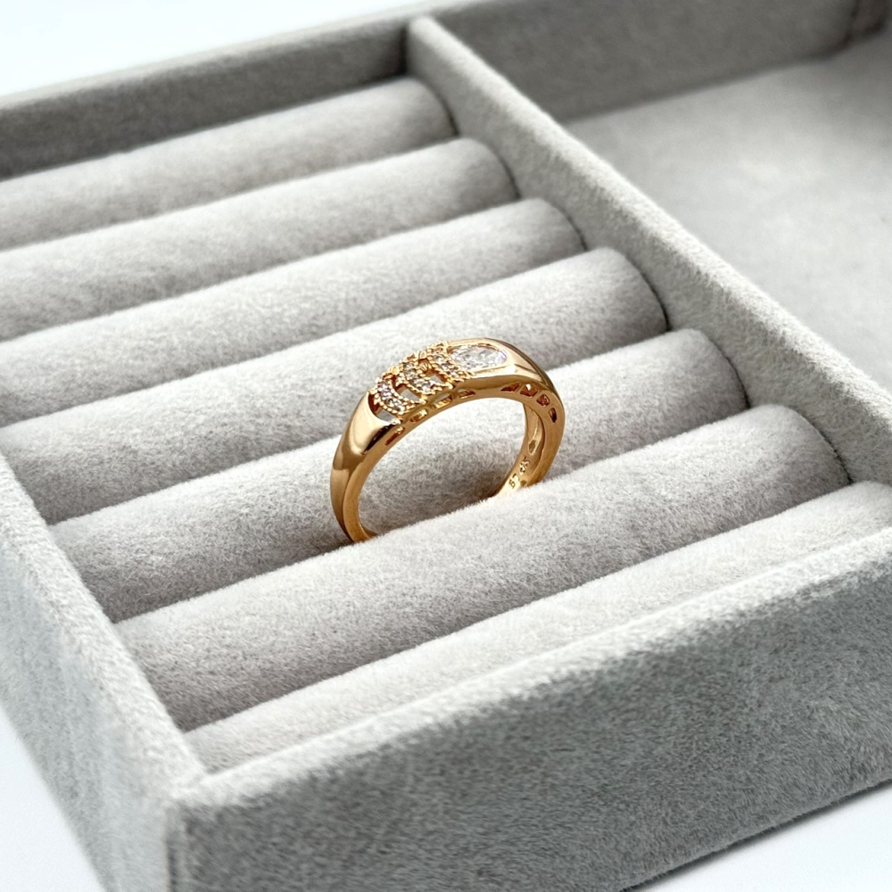 Inel placat aur 18k Inel placat aur 18k