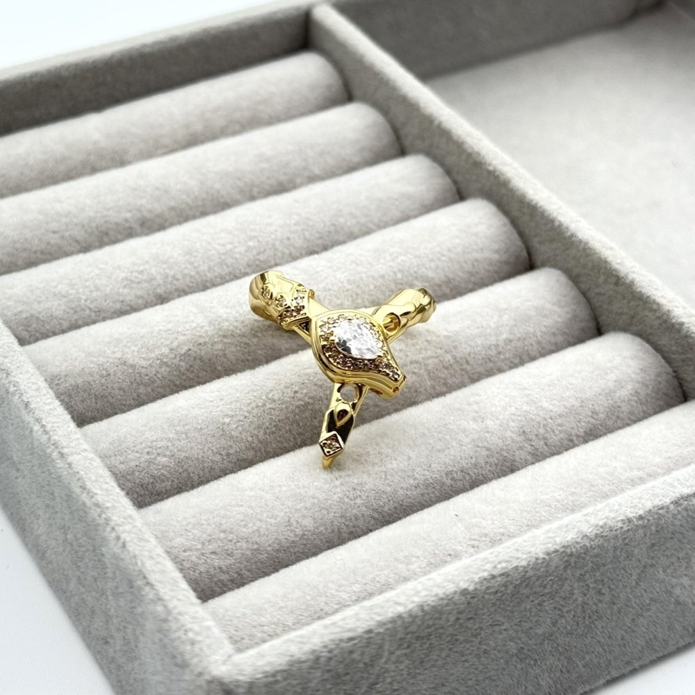 Inel placat aur 18k Inel placat aur 18k